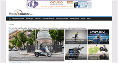Desktop Screenshot of portalscooter.com